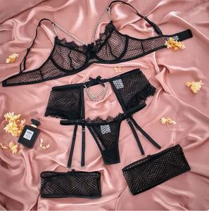 Punk Rock Lingerie Set